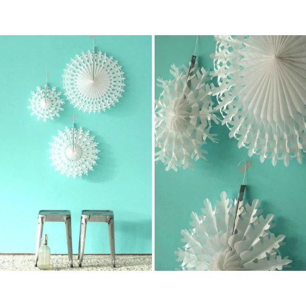 A Little Lovely Company Sneeuwvlokken Decoratie 4 A Little Lovely Company Sneeuwvlokken Decoratie - Afbeelding 2