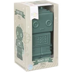 A Little Lovely Company Spaarpot Robot Salie -Kortingswinkel Voor Babyproducten a little lovely company a little lovely company sp 4