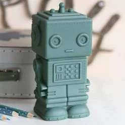 A Little Lovely Company Spaarpot Robot Salie -Kortingswinkel Voor Babyproducten a little lovely company a little lovely company sp 5