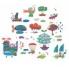 Djeco Raamstickers Sky Traffic -Kortingswinkel Voor Babyproducten djeco djeco raamstickers sky traffic