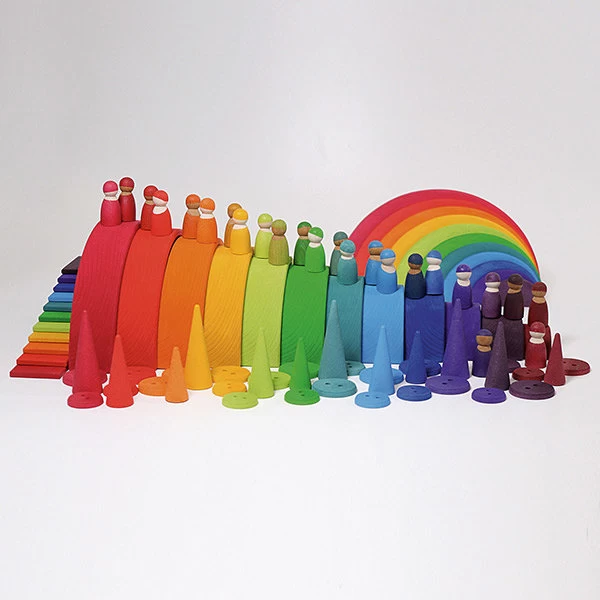 Grimm's Regenboog Bos - Set Van 12 4 Grimm's Regenboog Bos - Set Van 12 - Afbeelding 2