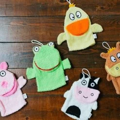 Isabelle Laurier Washandje Kikker -Kortingswinkel Voor Babyproducten isabelle laurier isabelle laurier washandje kikker 2