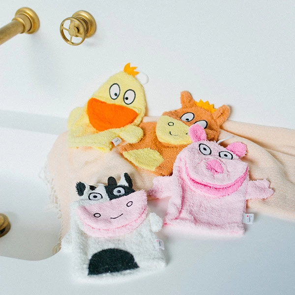 Isabelle Laurier Washandje Varken 4 Isabelle Laurier Washandje Varken - Afbeelding 2