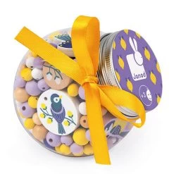 Janod Birdy Houten Kralen Chickadees -Kortingswinkel Voor Babyproducten janod speelgoed janod birdy houten kralen chickade 2