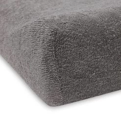 Jollein Aankleedkussenhoes Badstof Soft Grey/Storm Grey -Kortingswinkel Voor Babyproducten jollein jollein aankleedkussenhoes badstof soft gr 3
