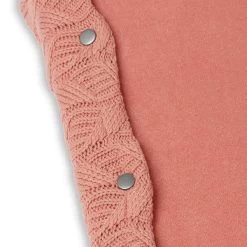 Jollein Aankleedkussenhoes Spring Knit Rosewood -Kortingswinkel Voor Babyproducten jollein jollein aankleedkussenhoes spring knit ros 2