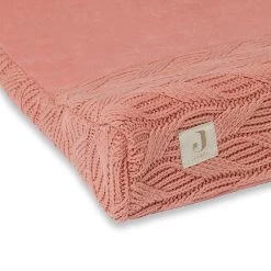 Jollein Aankleedkussenhoes Spring Knit Rosewood -Kortingswinkel Voor Babyproducten jollein jollein aankleedkussenhoes spring knit ros 3