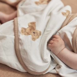 Jollein Badcape 75x75cm Teddy Bear GOTS -Kortingswinkel Voor Babyproducten jollein jollein badcape 75x75cm teddy bear gots 7