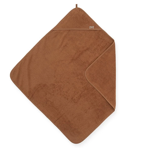 Jollein Badcape Badstof 75x75cm Caramel 4 Jollein Badcape Badstof 75x75cm Caramel - Afbeelding 2
