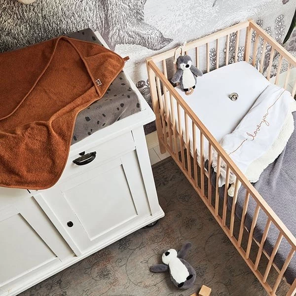 Jollein Badcape Badstof 75x75cm Caramel 10 Jollein Badcape Badstof 75x75cm Caramel - Afbeelding 8