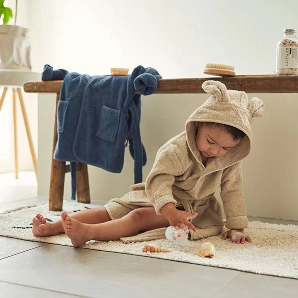 Jollein Badjas 1-2 Jaar Nougat 4 Jollein Badjas 1-2 Jaar Nougat - Afbeelding 2