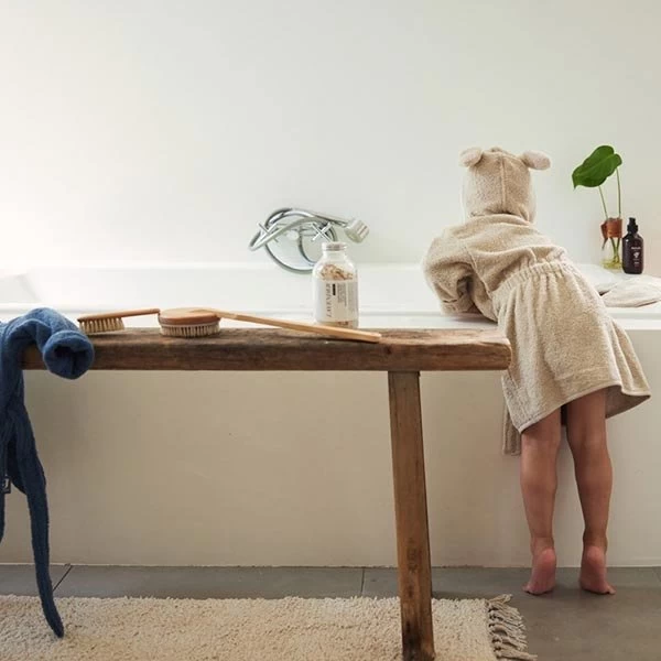 Jollein Badjas 1-2 Jaar Nougat 5 Jollein Badjas 1-2 Jaar Nougat - Afbeelding 3