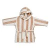 Jollein Badjas 3-4 Jaar Stripe Terry Biscuit GOTS -Kortingswinkel Voor Babyproducten jollein jollein badjas 3 4 jaar stripe terry biscu
