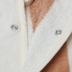 Jollein Badjas 3-4 Jaar Stripe Terry Biscuit GOTS -Kortingswinkel Voor Babyproducten jollein jollein badjas 3 4 jaar stripe terry biscu 3