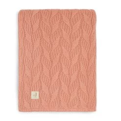 Jollein Deken 75x100cm Spring Knit Rosewood/coral Fleece