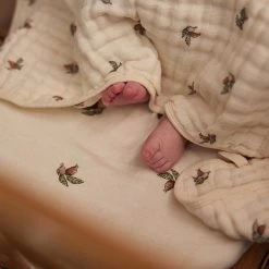 Jollein Deken Hydrofiel Wieg 75x100cm Rosehip -Kortingswinkel Voor Babyproducten jollein jollein deken hydrofiel wieg 75x100cm rose 6