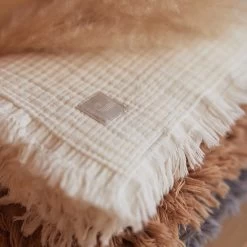 Jollein Deken Muslin Fringe 120x120cm Ivory 11 Jollein Deken Muslin Fringe 120x120cm Ivory -Kortingswinkel Voor Babyproducten jollein jollein deken muslin fringe 120x120cm ivor 4