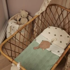 Jollein Deken Wieg 75x100 Shell Knit Sea Foam -Kortingswinkel Voor Babyproducten jollein jollein deken wieg 75x100 shell knit sea f 2