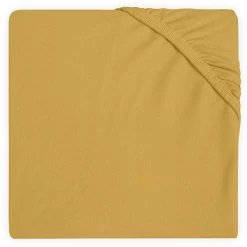 Jollein Hoeslaken Jersey 60x120cm Mustard