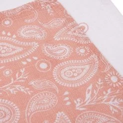 Jollein Hydrofiel Monddoekje Paisley & Halo Rosewood GOTS 2pack -Kortingswinkel Voor Babyproducten jollein jollein hydrofiel monddoekje paisley halo 3