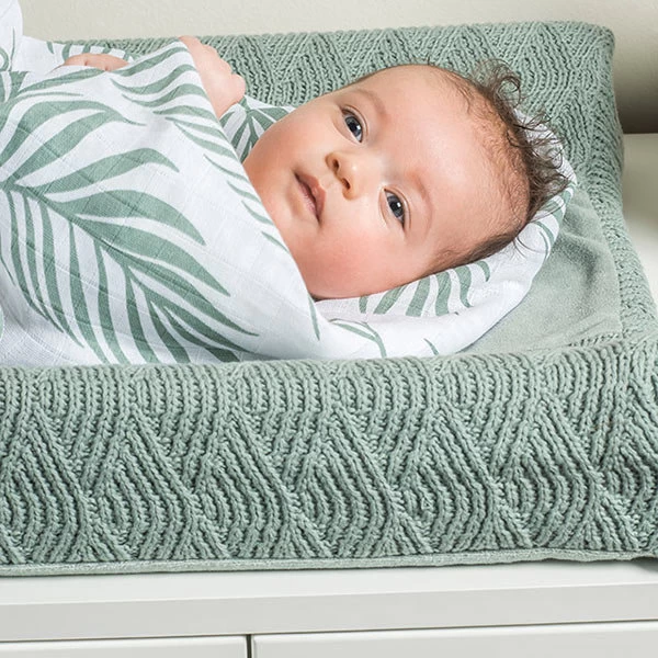 Jollein Hydrofiele Doek 70cm Nature Green 4pack 6 Jollein Hydrofiele Doek 70cm Nature Green 4pack - Afbeelding 4