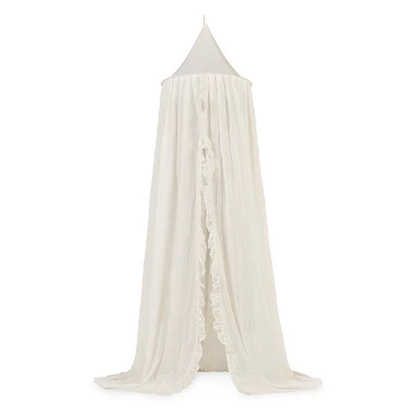 Jollein Klamboe Vintage 245cm - Ruffle Ivory 3 Jollein Klamboe Vintage 245cm - Ruffle Ivory