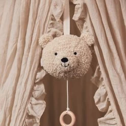 Jollein Klamboe Vintage 245cm - Ruffle Nougat -Kortingswinkel Voor Babyproducten jollein jollein klamboe vintage 245cm ruffle nouga 1