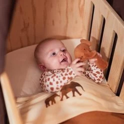 Jollein Laken 120x150cm Savannah -Kortingswinkel Voor Babyproducten jollein jollein laken 120x150cm savannah 3