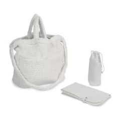 Jollein Luiertas Teddy - Cream White -Kortingswinkel Voor Babyproducten jollein jollein luiertas teddy cream white 6