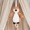 Jollein Muziekmobiel Pinguin Caramel -Kortingswinkel Voor Babyproducten jollein jollein muziekmobiel pinguin caramel