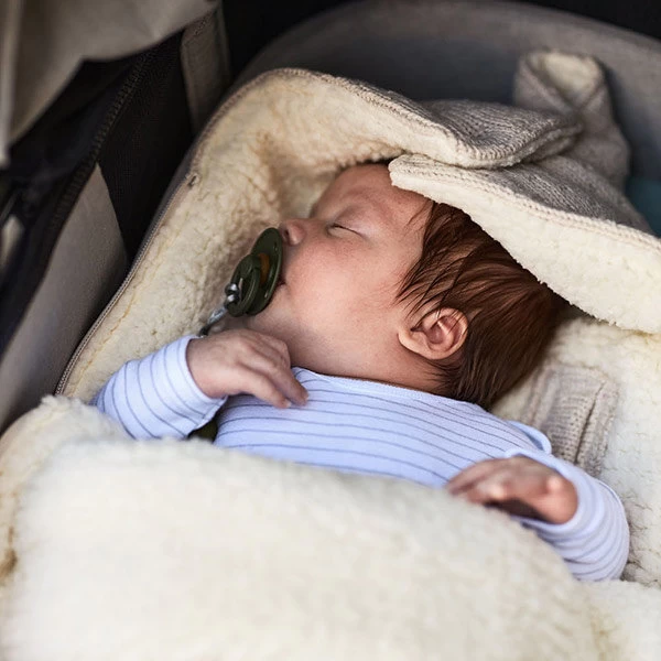 Jollein Voetenzak Bliss Knit Nougat 6 Jollein Voetenzak Bliss Knit Nougat - Afbeelding 4