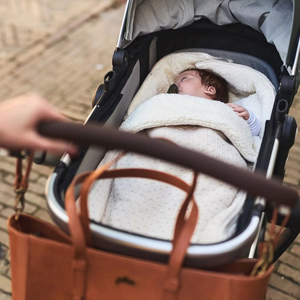 Jollein Voetenzak Bliss Knit Nougat 11 Jollein Voetenzak Bliss Knit Nougat - Afbeelding 9