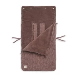 Jollein Voetenzak Spring Knit Chestnut -Kortingswinkel Voor Babyproducten jollein jollein voetenzak spring knit chestnut 3