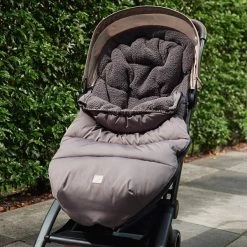 Jollein Voetenzak Voor Buggy Wandelwagen Grey -Kortingswinkel Voor Babyproducten jollein jollein voetenzak voor buggy wandelwagen g 6