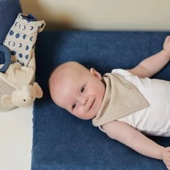 Jollein Waskussenhoes Badstof 50x70cm Jeans Blue -Kortingswinkel Voor Babyproducten jollein jollein waskussenhoes badstof 50x70cm jean 2