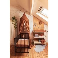 Jollein Waskussenhoes Basic Knit Caramel -Kortingswinkel Voor Babyproducten jollein jollein waskussenhoes basic knit caramel 3