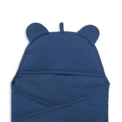 Jollein Wikkeldeken Basic Stripe Jeans Blue -Kortingswinkel Voor Babyproducten jollein jollein wikkeldeken basic stripe jeans blu 2