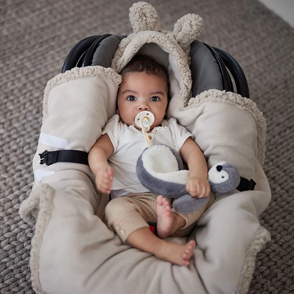 Jollein Wikkeldeken Bunny Nougat 3 Jollein Wikkeldeken Bunny Nougat