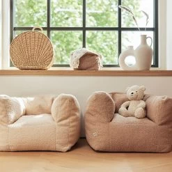 Jollein Zitzak - Kinderzetel Boucle Naturel -Kortingswinkel Voor Babyproducten jollein jollein zitzak kinderzetel boucle naturel 3