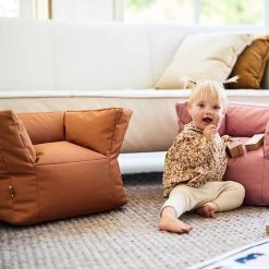 Jollein Zitzak - Kinderzetel Caramel -Kortingswinkel Voor Babyproducten jollein jollein zitzak kinderzetel caramel 2