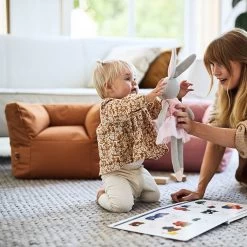 Jollein Zitzak - Kinderzetel Caramel -Kortingswinkel Voor Babyproducten jollein jollein zitzak kinderzetel caramel 3