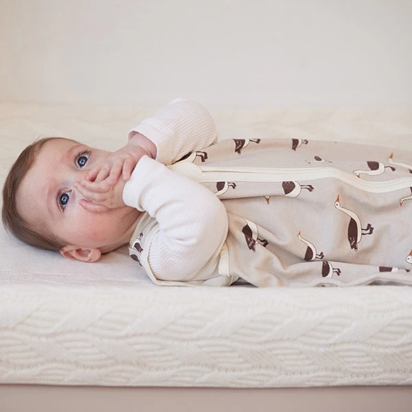 Jollein Zomerslaapzak 110cm Goose Nougat 6 Jollein Zomerslaapzak 110cm Goose Nougat - Afbeelding 4