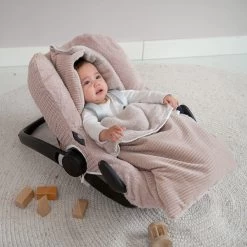 Koeka Voetenzak 0+ 3/5 Punts Teddy Vik Grey Pink -Kortingswinkel Voor Babyproducten koeka koeka voetenzak 0 3 5 punts teddy vik grey p 3