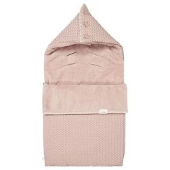 Koeka Voetenzak 0+ 3/5 Punts Wafel/Teddy Oslo Grey Pink/Grey Pink