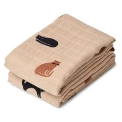 Liewood Lewis Tetradoeken 2st Miauw / Apple Blossom Mix