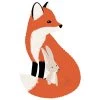 Lilipinso M. Fox Muursticker Mr Fox & His Friend 1 Lilipinso M. Fox Muursticker Mr Fox & His Friend -Kortingswinkel Voor Babyproducten lilipinso lilipinso m fox muursticker mr fox his f
