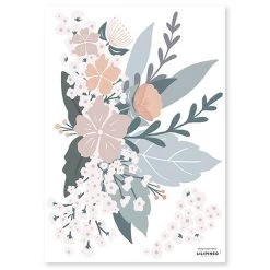 Lilipinso Muurstickers Adèle Flower Composition