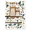 Lilipinso Muurstickers Forest Owl Family -Kortingswinkel Voor Babyproducten lilipinso lilipinso muurstickers forest owl family