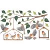 Lilipinso Muurstickers Queyran Robins Redbreast XL -Kortingswinkel Voor Babyproducten lilipinso lilipinso muurstickers queyran robins re 3