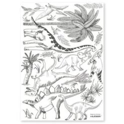 Muurstickers Dinosaurs And Plants - Lilipinso